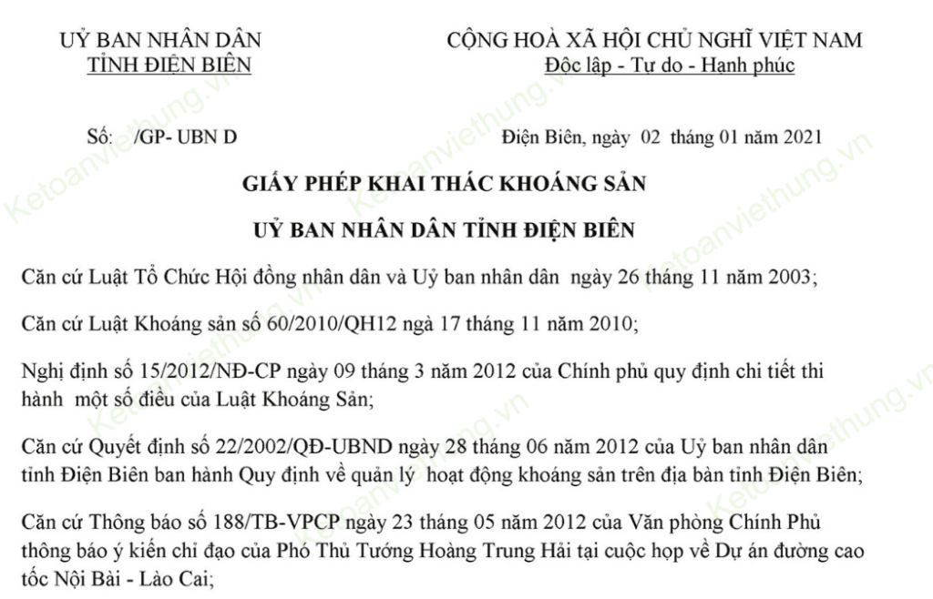 5 Điểm mới về cấp giấy phép khai thác khoáng sản