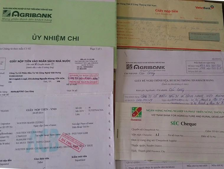 Chứng từ kế toán trong ngân hàng thương mại cổ phần 10 chung tu ke toan trong ngan hang thuong mai co phan