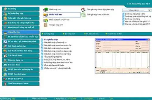 thuc hanh ke toan tong hop tren phan mem fast