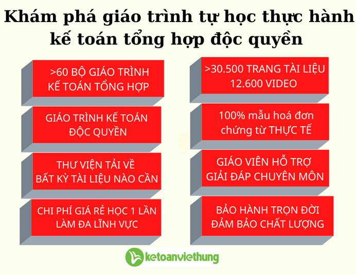 tự học kế toán tổng hợp 