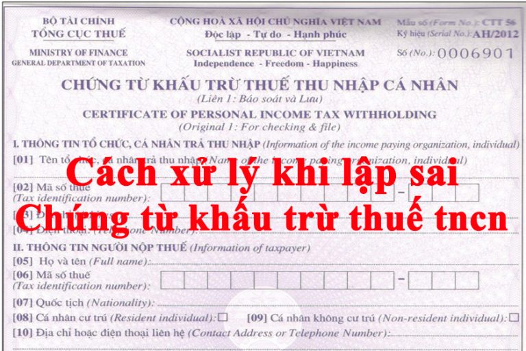 chung tu khau tru thue