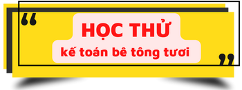 học kế toán công ty sản xuất bê tông tươi 