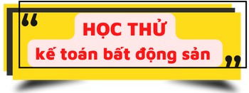 khoá học kế toán bất động sản 