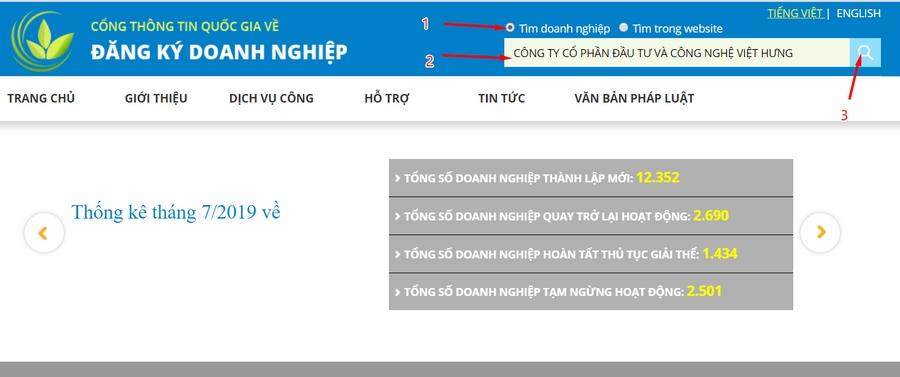 form tra cứu mst doanh nghiệp