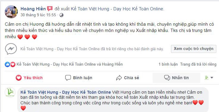 HV. Hoàng Hiền (TP. Hà Nội) 5 học viên