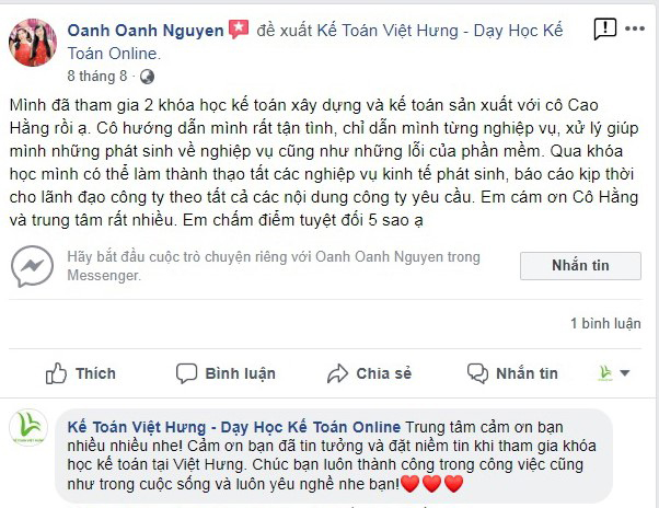 học viên kế toán việt hưng