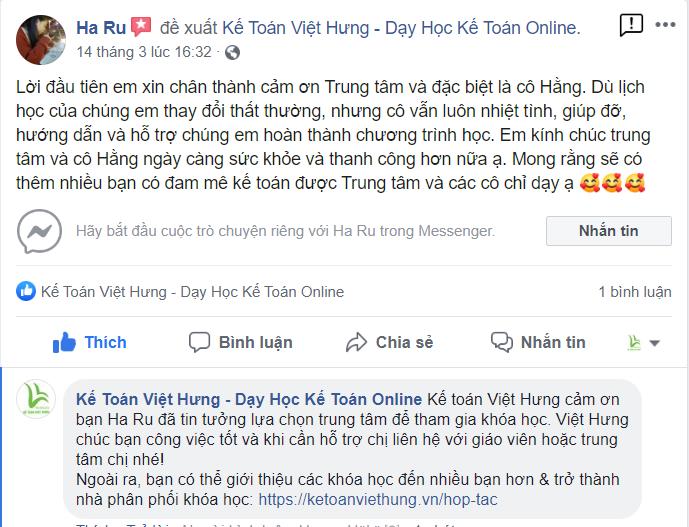 HV. Nickname Ha Ru 2 T3. Ha Ru cô Hằng