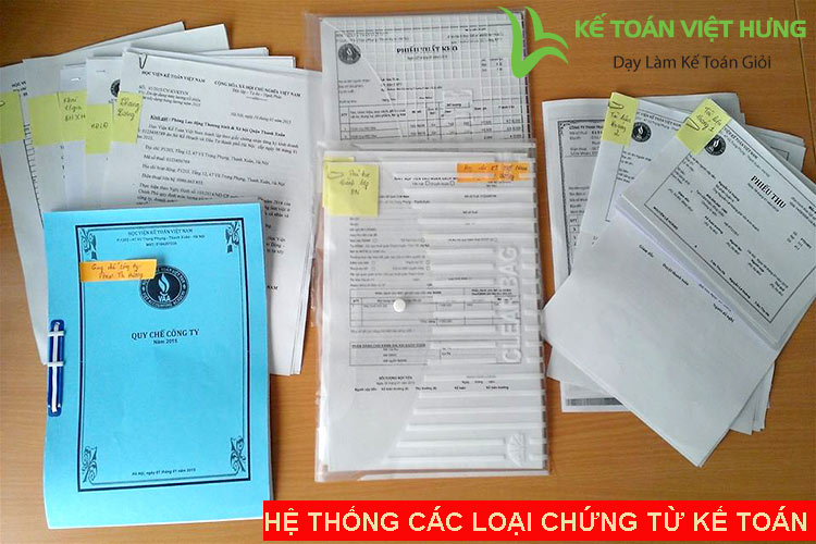 Các loại chứng từ kế toán