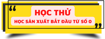 khoá học kế toán sản xuất