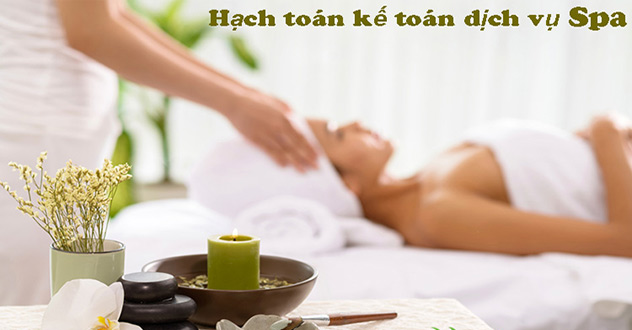 hạch toán kế toán dịch vụ spa