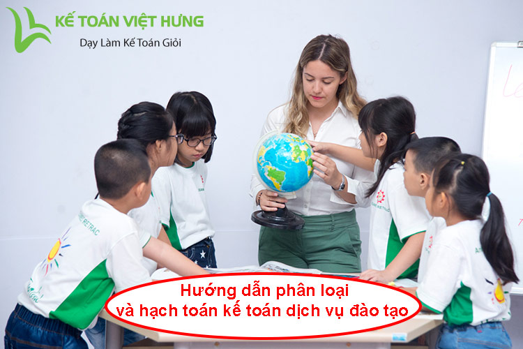 hạch toán kế toán dịch vụ đào tạo