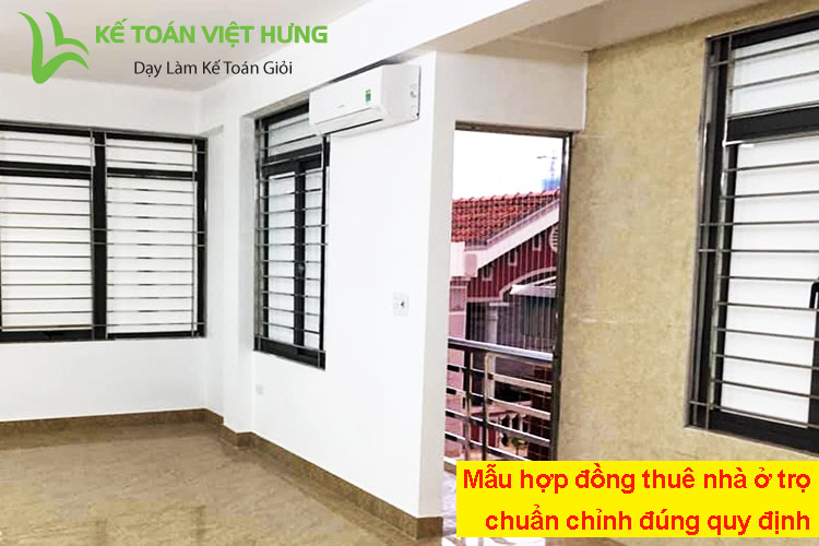 hợp đồng thuê nhà ở trọ