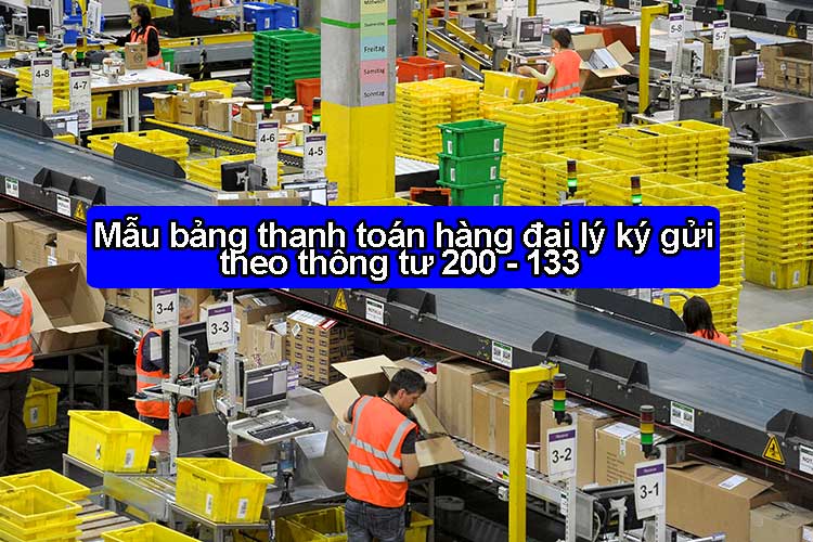 bảng thanh toán hàng đại lý ký gửi