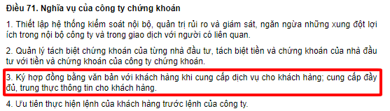 chứng khoán tài khoản