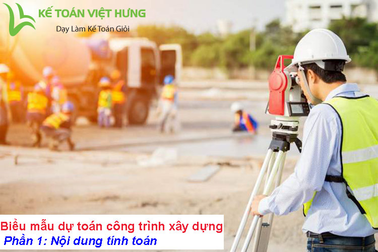 dự toán công trình