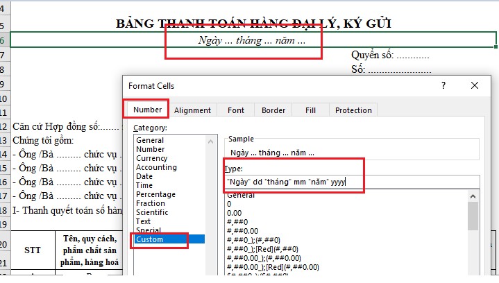 bảng thanh toán hàng đại lý ký gửi