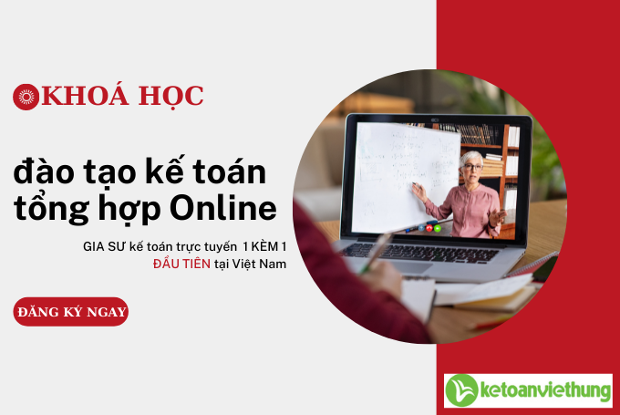 khóa học kế toán tổng hợp online