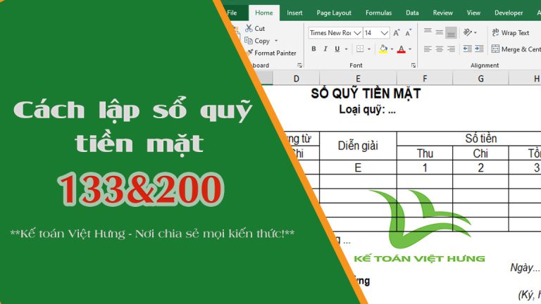 mau so quy tien mat theo thong tu 133 va 200 1