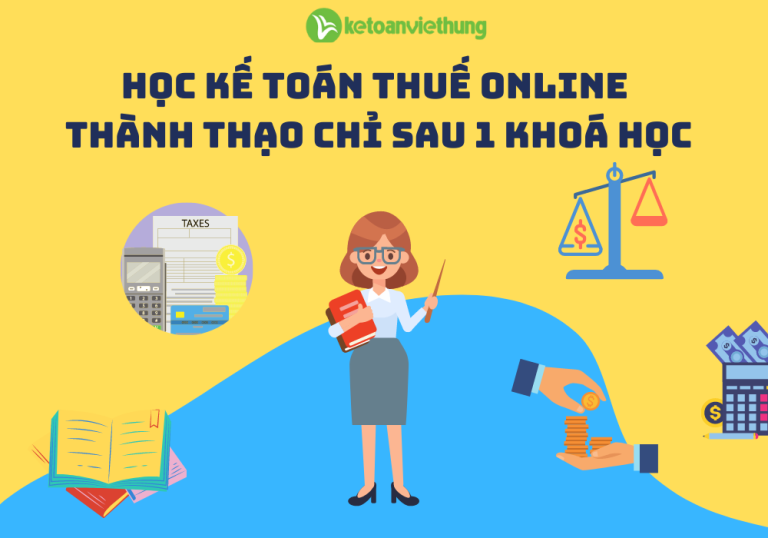 lop hoc ke toan thue online