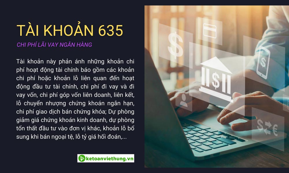 hạch toán tài khoản 635 7