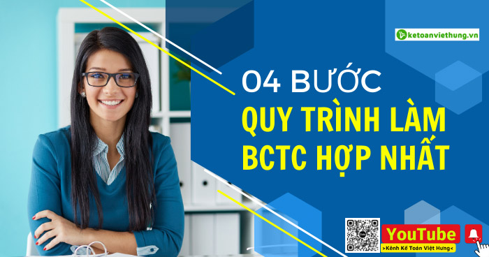 quy trình báo cáo tài chính hợp nhất