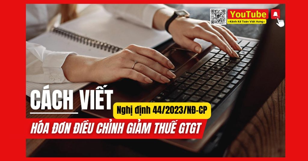 hóa đơn điều chỉnh giảm thuế gtgt 5