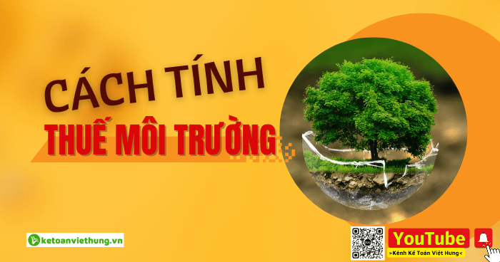 cách tính thuế bảo vệ môi trường