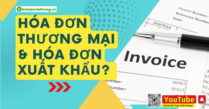 hóa đơn thương mại có giống hóa đơn xuất khẩu