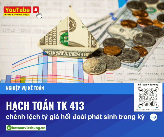 hạch toán chênh lệch tỷ giá hối đoái phát sinh trong kỳ 10