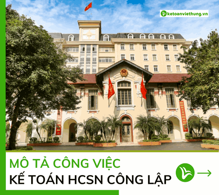 công việc của kế toán hành chính sự nghiệp