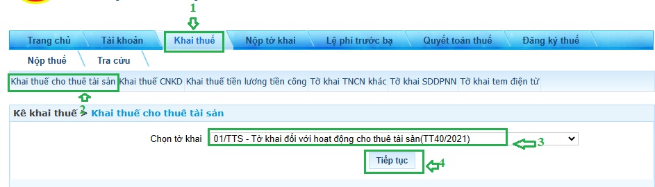 khai thuế cho thuê tài sản 6