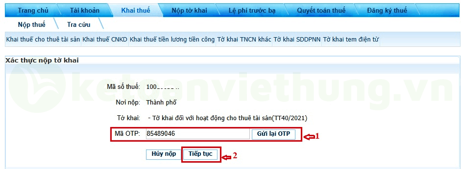 khai thuế tncn cho thuê nhà 11