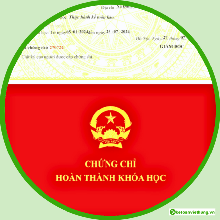 chứng chỉ kế toán thực hành