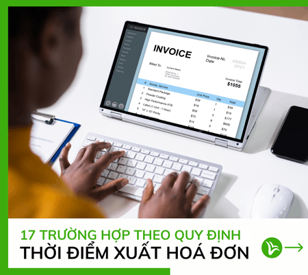 thời điểm xuất hoá đơn
