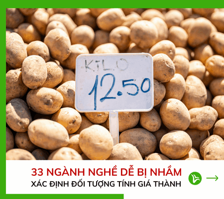 đối tượng tính giá thành