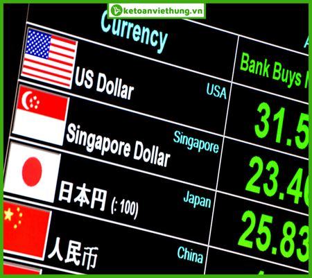 tỷ giá ngoại tệ trong kế toán