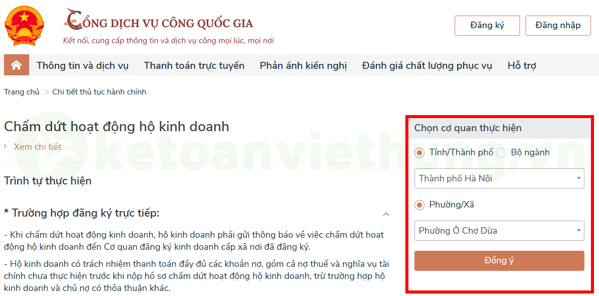 Hướng Dẫn Giải Thể Hộ Kinh Doanh Cá Thể: Hộ Khoán & Hộ Kê Khai 3 giải thể hộ kinh doanh 4