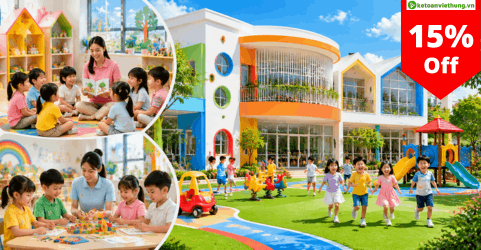 kế toán doanh nghiệp trường mầm non tư thục