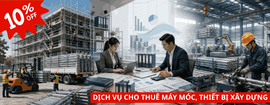 kế toán sản xuất dịch vụ cho thuê giàn giáo