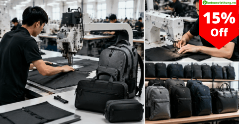 kế toán tổng hợp công ty sản xuất balo túi xách