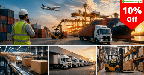 kế toán dịch vụ công ty logistics
