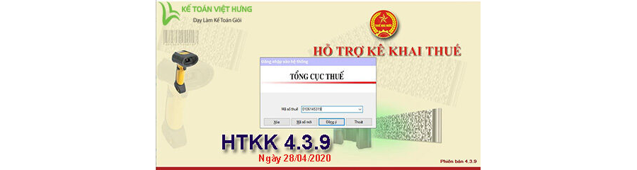 HTKK 4.3.9 | Tải hỗ trợ kê khai thuế mới nhất 2020