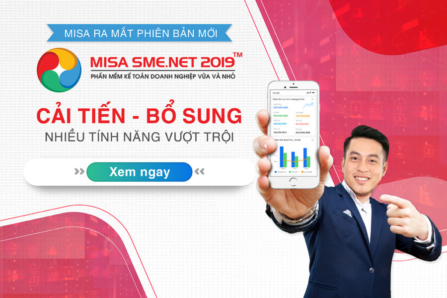 Phần mềm kế toán Misa SME.NET 2019